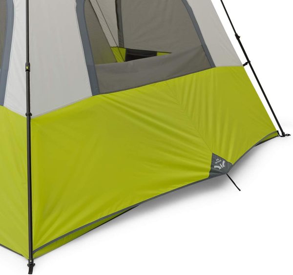 CORE Instant Cabin Tents | 6 Person / 9 Person / 10 Person / 12 Person Family Cabin Multi Room Pop Up Tents Car Camping | Included Storage Pockets for Camping Accessories - Image 9