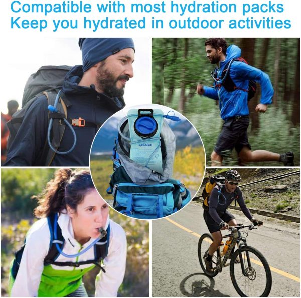 Hydration Bladder 2L-3L Water Storage Bag Reservoir,Military Hydration Pack Replacement for Hiking Biking Climbing Cycling Running Camping Backpack - Image 7